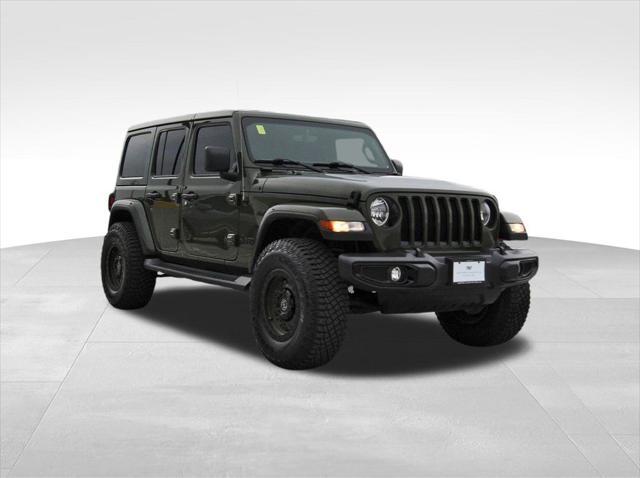 used 2022 Jeep Wrangler Unlimited car, priced at $33,695