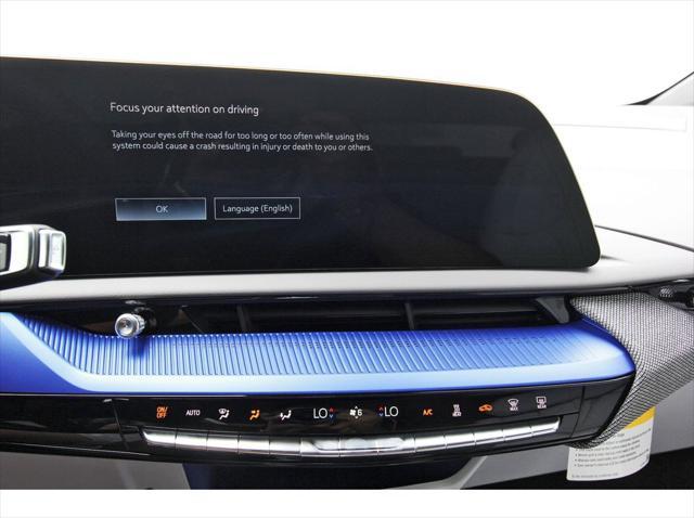 new 2025 Cadillac OPTIQ car, priced at $57,215