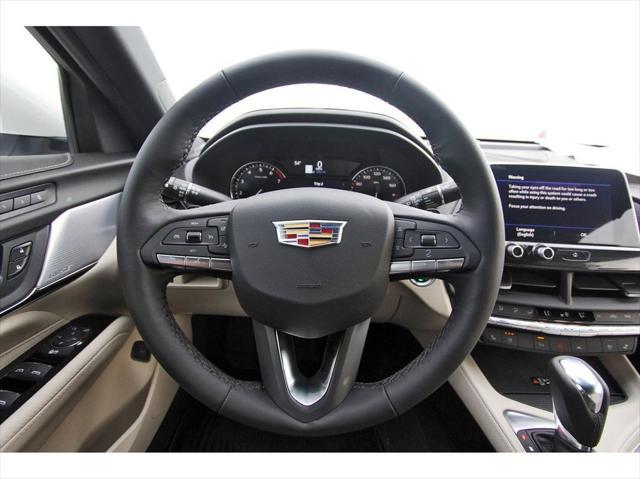 new 2025 Cadillac CT4 car, priced at $46,165