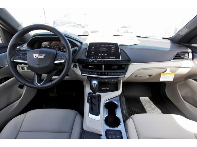 new 2025 Cadillac CT4 car, priced at $45,040