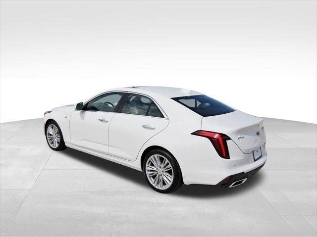 new 2025 Cadillac CT4 car, priced at $45,040