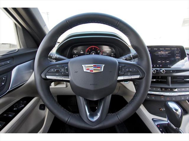 new 2025 Cadillac CT4 car, priced at $45,040