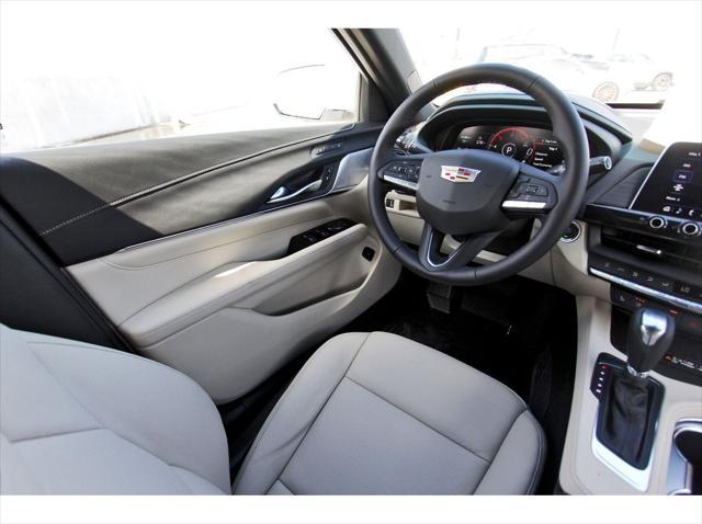new 2025 Cadillac CT4 car, priced at $45,040