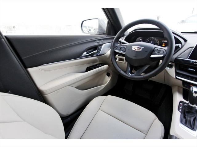 new 2025 Cadillac CT4 car, priced at $45,765