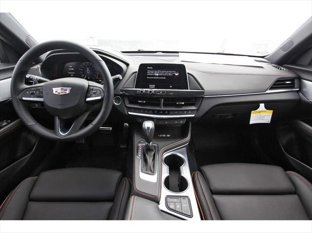 new 2025 Cadillac CT4 car, priced at $49,965