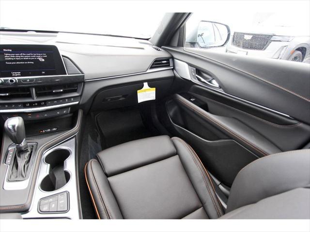 new 2025 Cadillac CT4 car, priced at $49,965