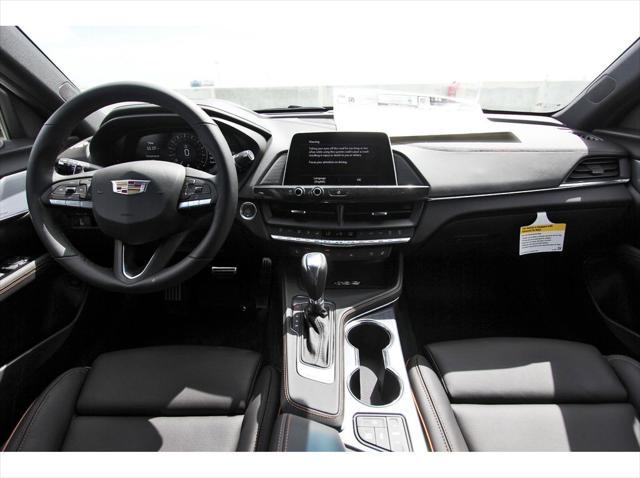 new 2025 Cadillac CT4 car, priced at $49,965