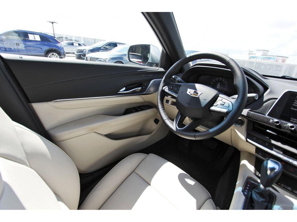 new 2025 Cadillac CT4 car, priced at $45,765