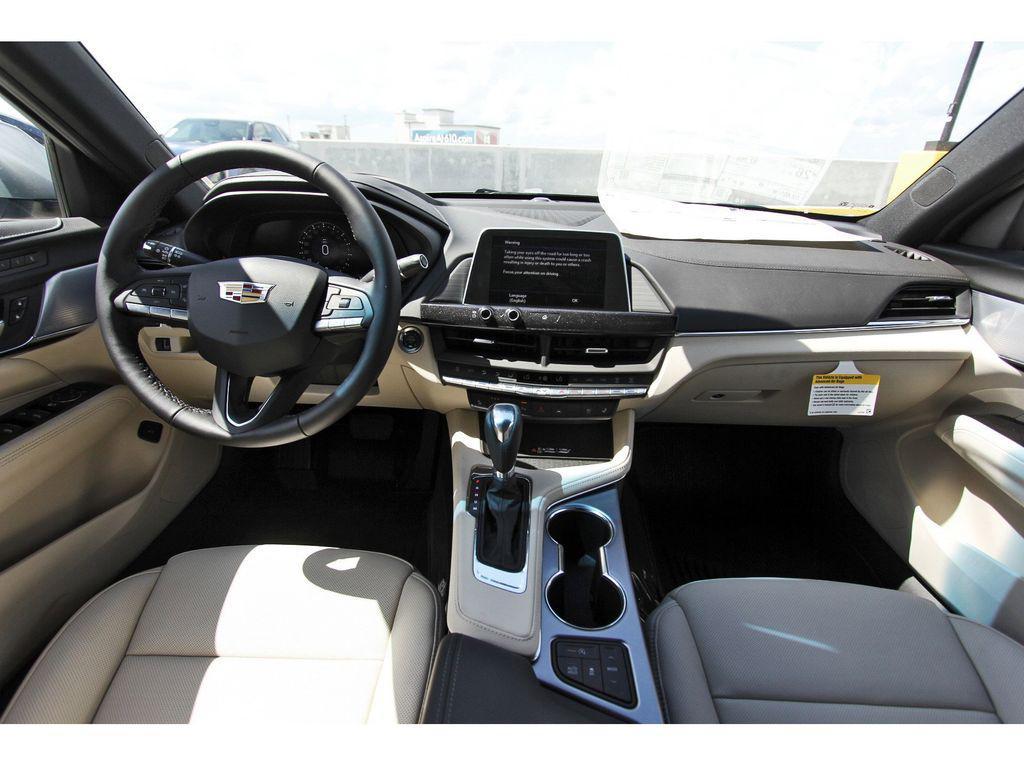 new 2025 Cadillac CT4 car, priced at $45,765