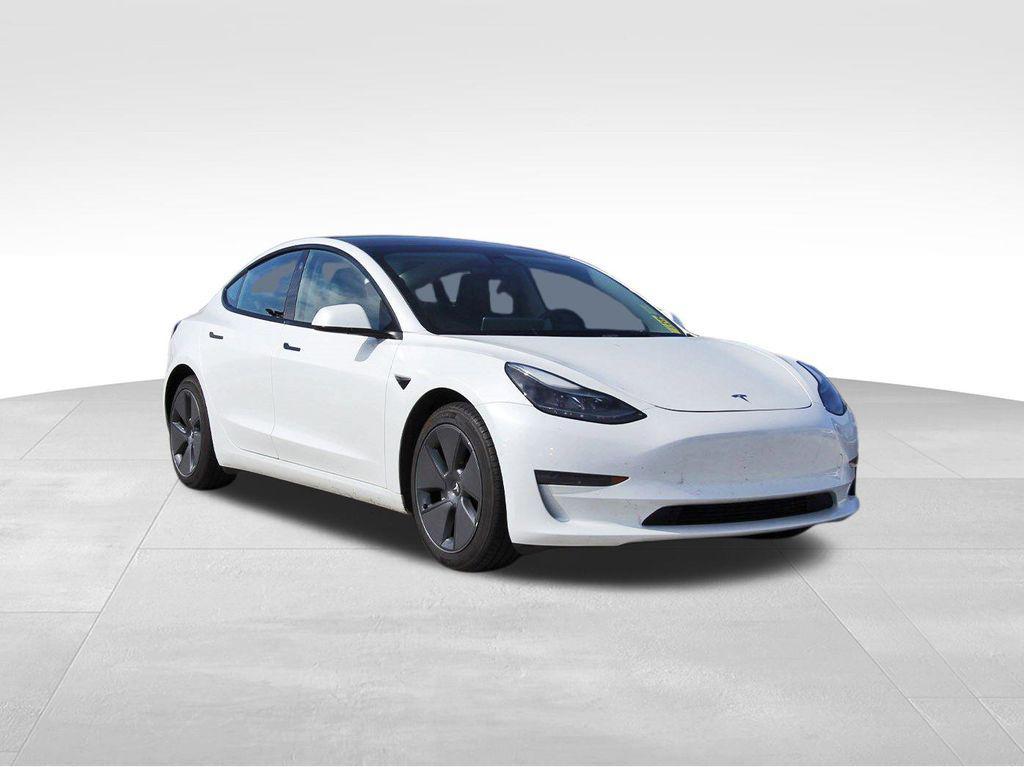 used 2022 Tesla Model 3 car, priced at $25,595