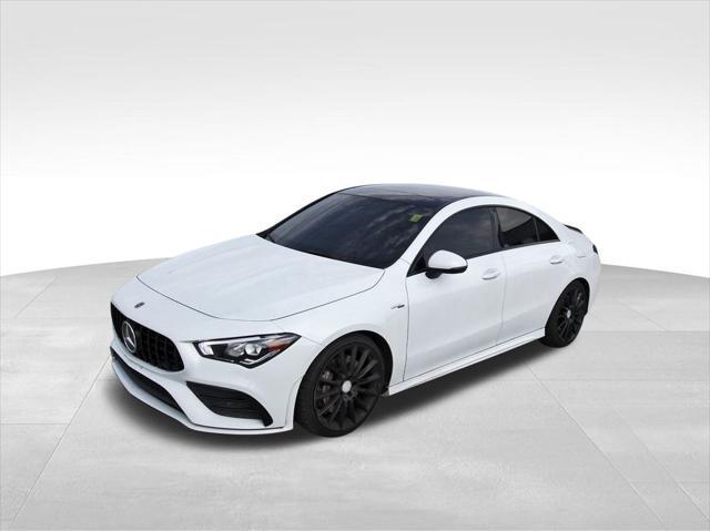used 2020 Mercedes-Benz AMG CLA 35 car, priced at $31,991