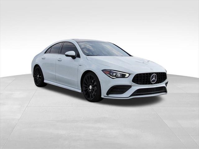 used 2020 Mercedes-Benz AMG CLA 35 car, priced at $31,991