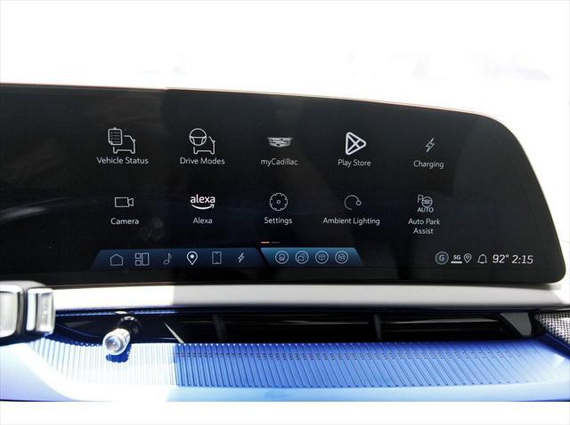 new 2025 Cadillac OPTIQ car, priced at $55,015