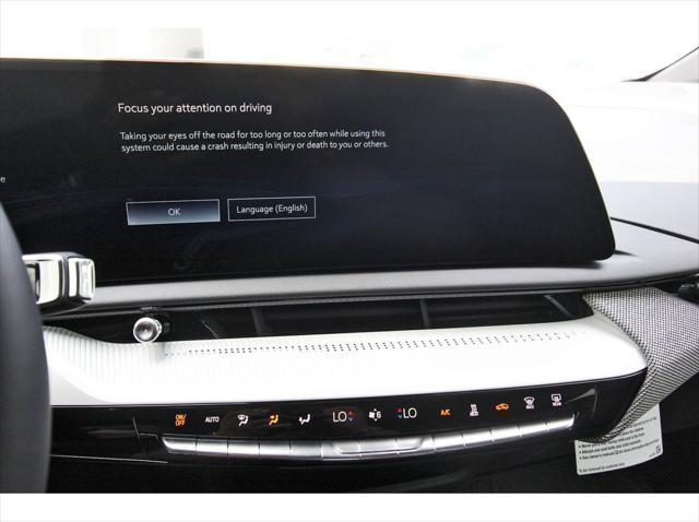 new 2025 Cadillac OPTIQ car, priced at $55,615