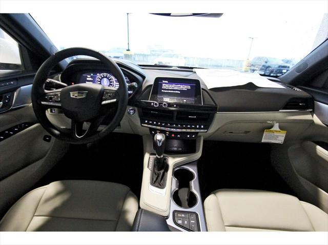 new 2025 Cadillac CT4 car, priced at $45,140