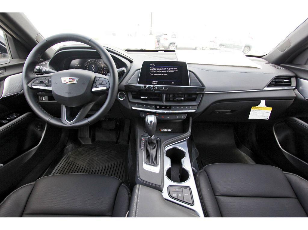 new 2025 Cadillac CT4 car, priced at $45,140