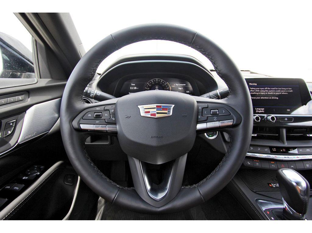 new 2025 Cadillac CT4 car, priced at $45,140