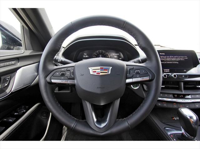 new 2025 Cadillac CT4 car, priced at $45,140