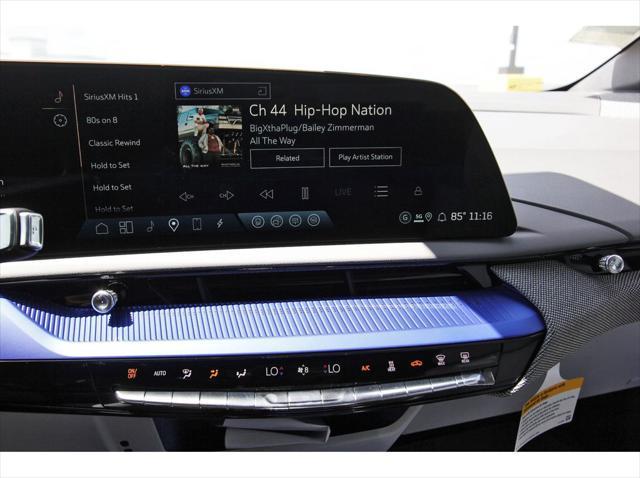 new 2025 Cadillac OPTIQ car, priced at $57,195