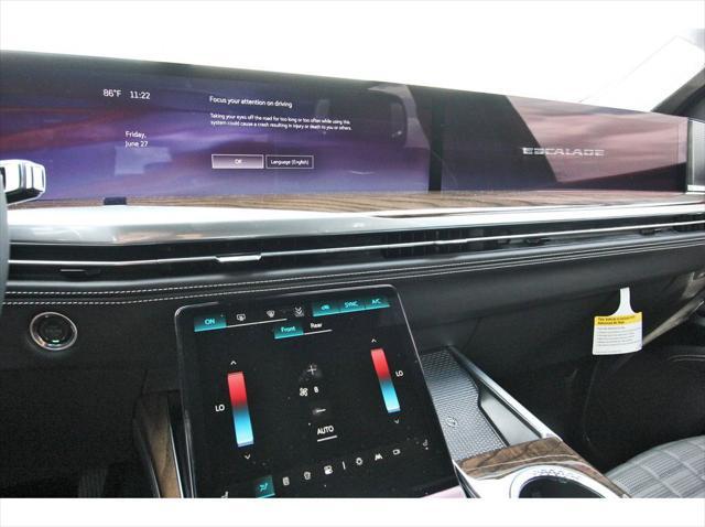 new 2025 Cadillac Escalade car, priced at $128,145