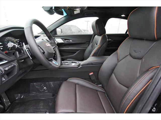 new 2025 Cadillac CT4 car, priced at $49,340
