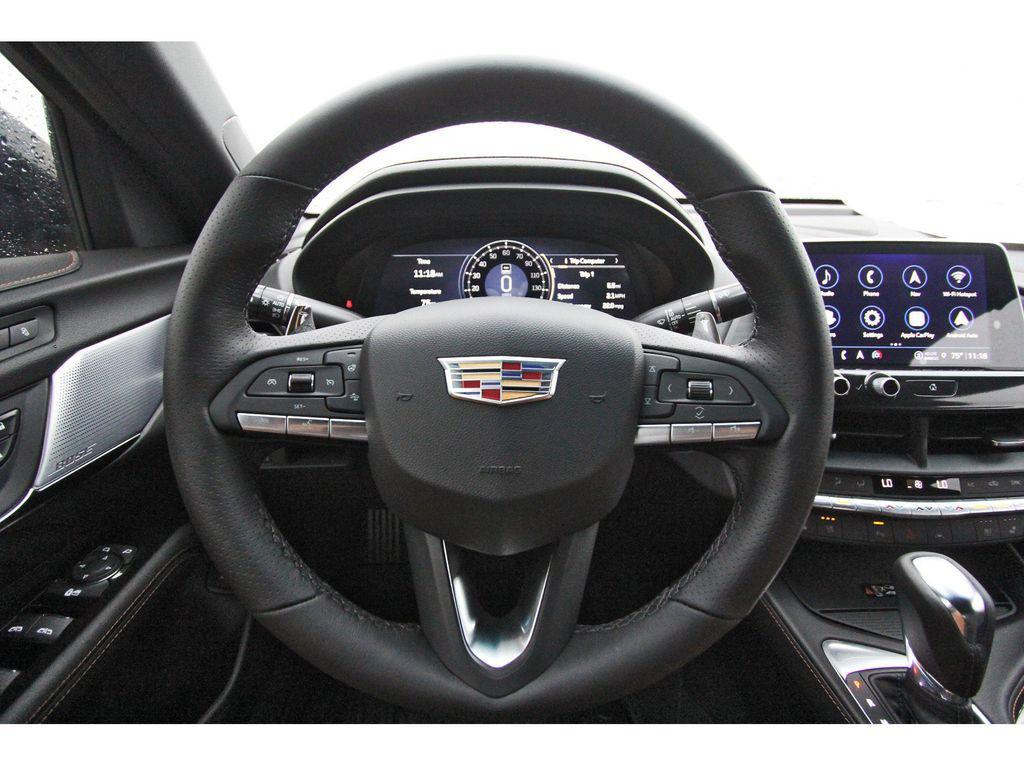 new 2025 Cadillac CT4 car, priced at $49,340