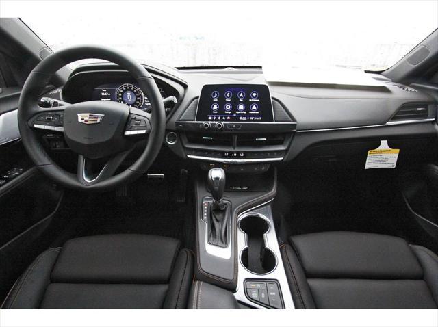 new 2025 Cadillac CT4 car, priced at $49,340