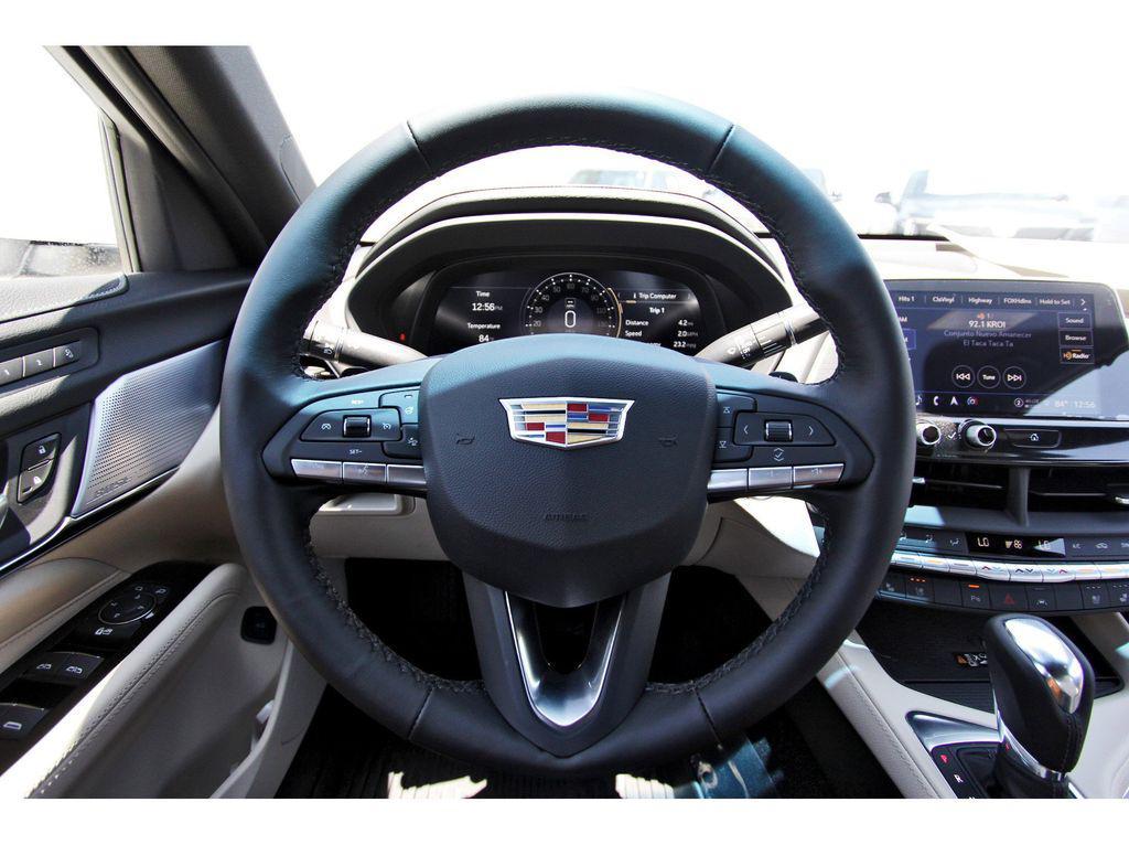 new 2025 Cadillac CT4 car, priced at $45,140
