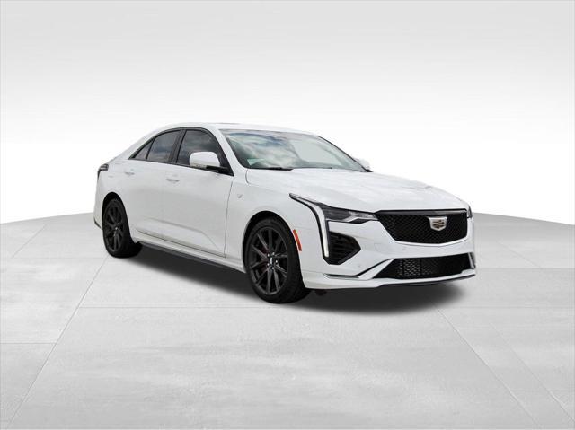 new 2025 Cadillac CT4 car, priced at $49,440