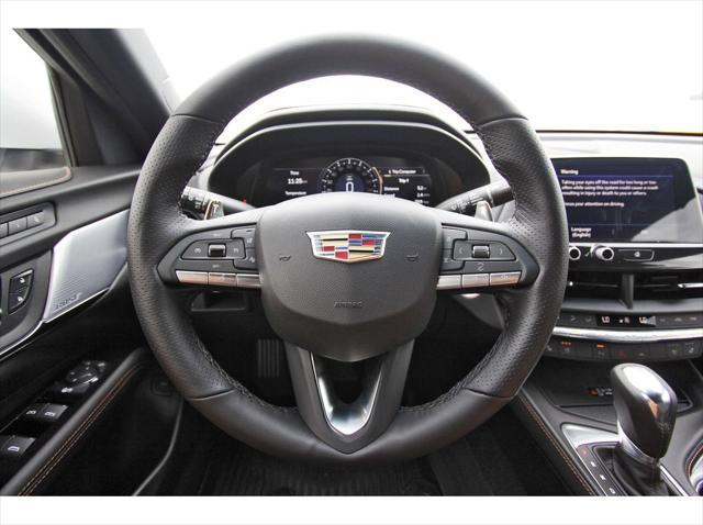 new 2025 Cadillac CT4 car, priced at $49,440