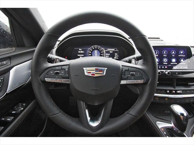 new 2025 Cadillac CT4 car, priced at $49,340