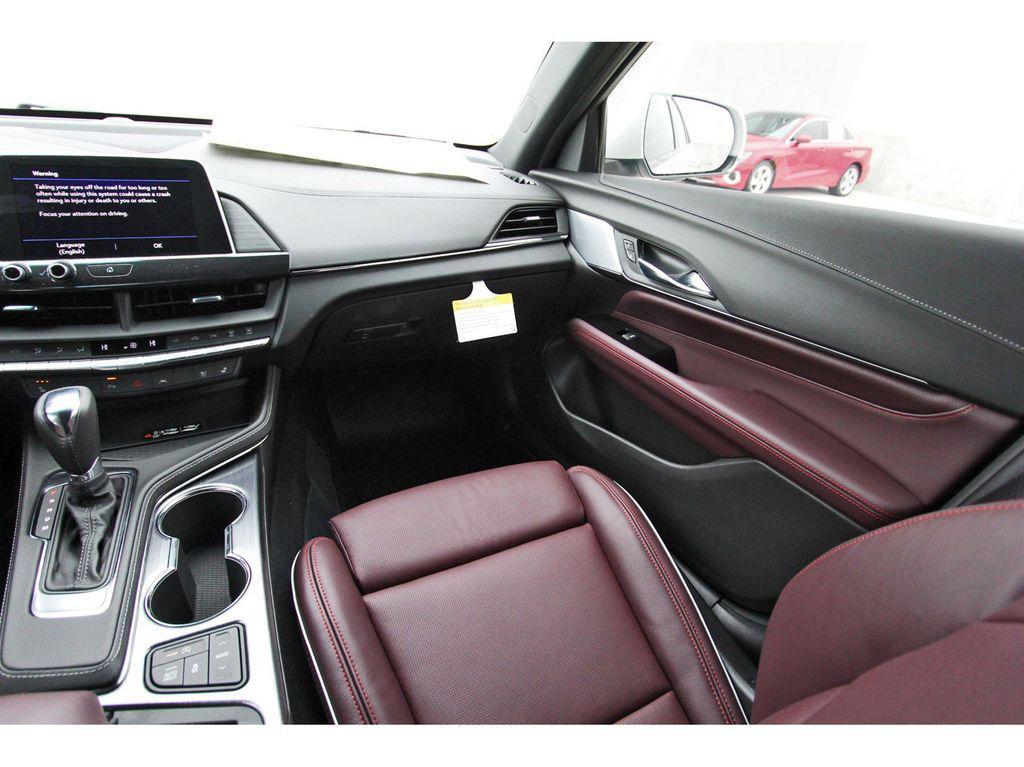 new 2025 Cadillac CT4 car, priced at $52,065