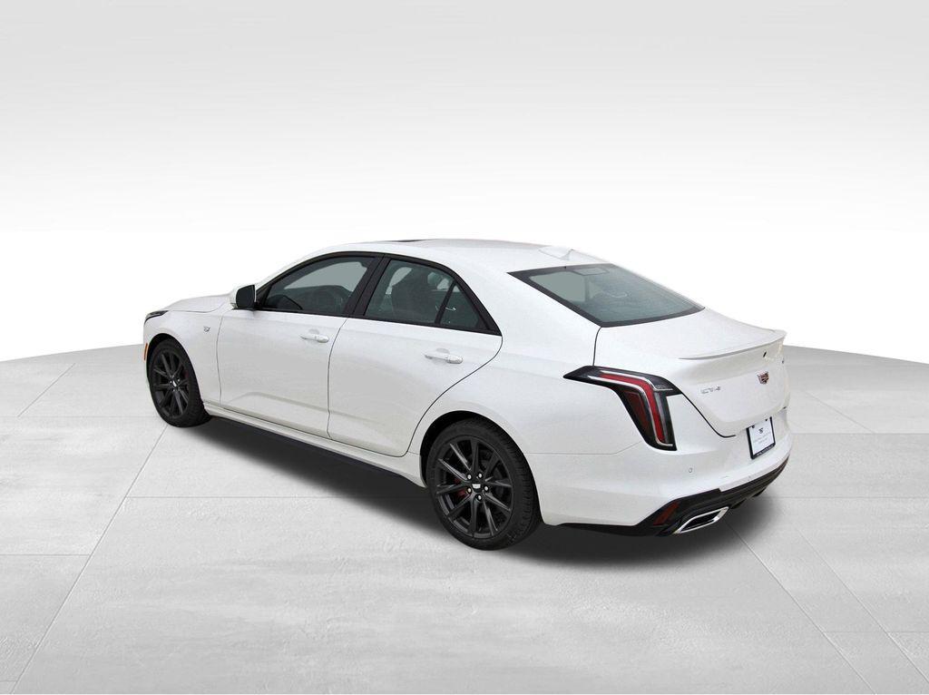 new 2025 Cadillac CT4 car, priced at $52,065