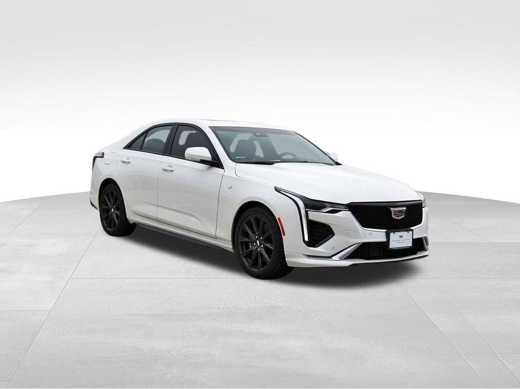 new 2025 Cadillac CT4 car, priced at $50,565