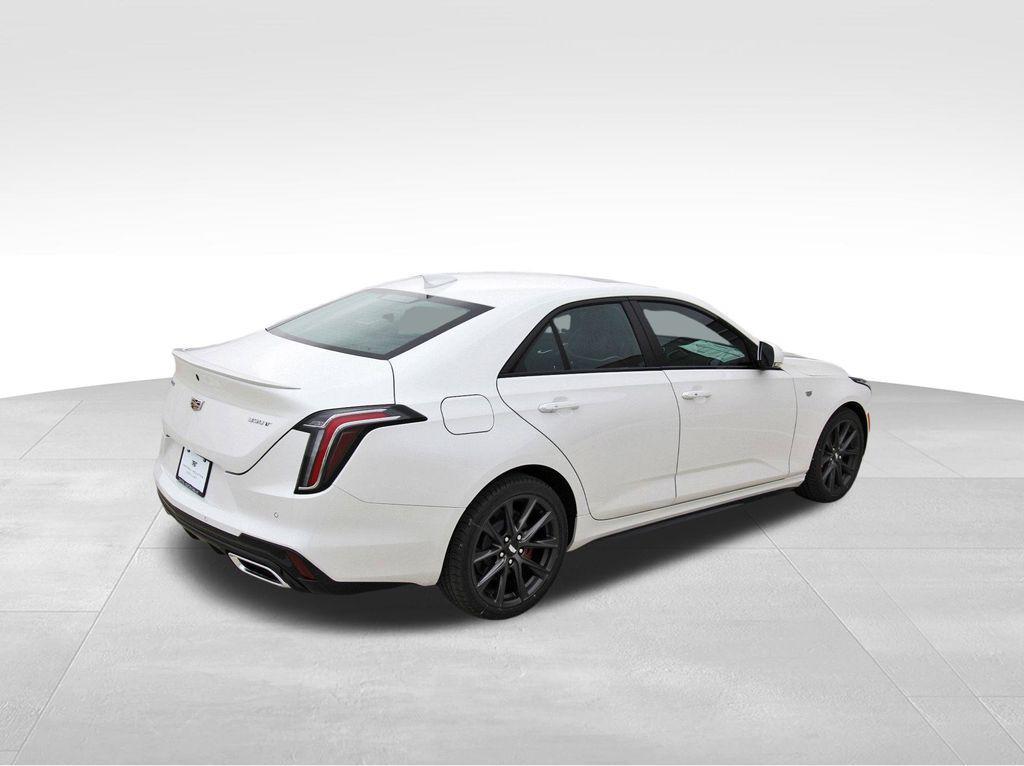 new 2025 Cadillac CT4 car, priced at $52,065