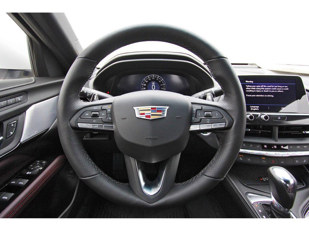 new 2025 Cadillac CT4 car, priced at $52,065