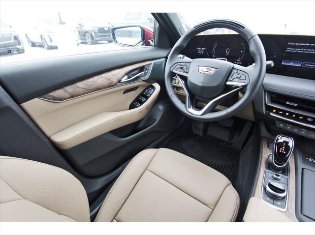 new 2025 Cadillac CT5 car, priced at $60,160