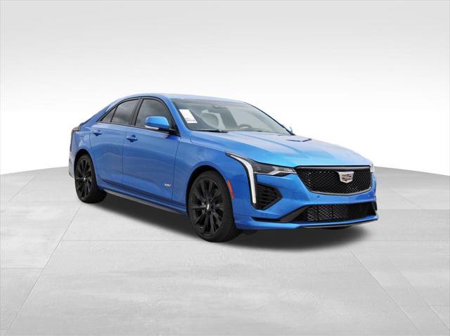 new 2025 Cadillac CT4-V car, priced at $59,355