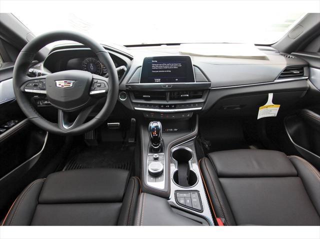 new 2025 Cadillac CT4-V car, priced at $59,355