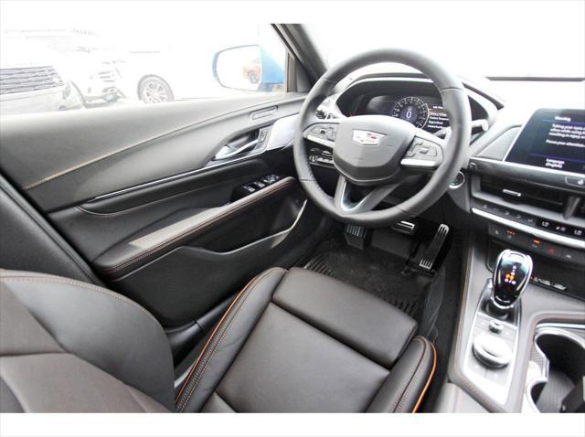 new 2025 Cadillac CT4-V car, priced at $59,355
