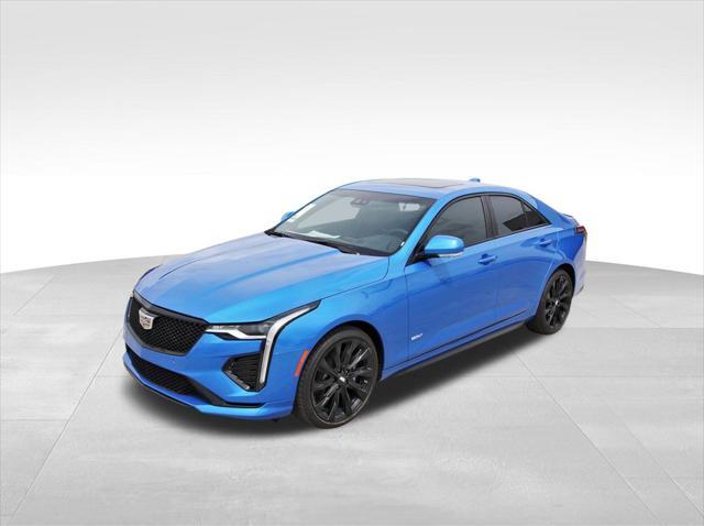 new 2025 Cadillac CT4-V car, priced at $59,355