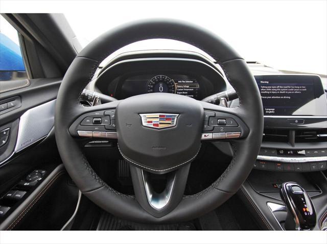 new 2025 Cadillac CT4-V car, priced at $59,355
