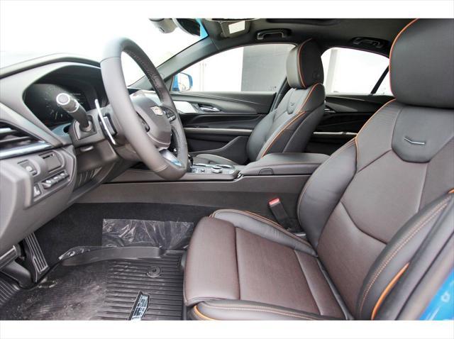 new 2025 Cadillac CT4-V car, priced at $59,355