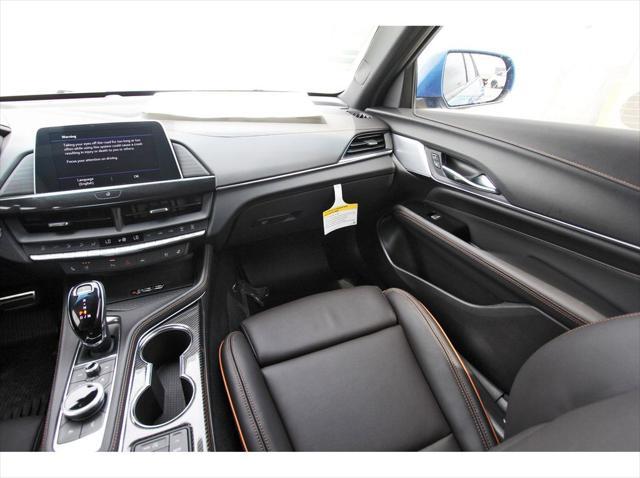 new 2025 Cadillac CT4-V car, priced at $59,355