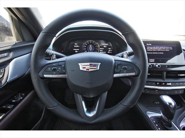 new 2025 Cadillac CT4 car, priced at $49,340