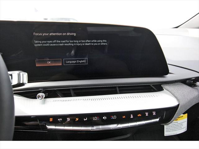 new 2025 Cadillac OPTIQ car, priced at $55,615