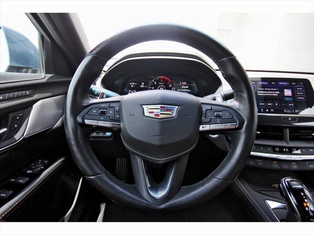 used 2023 Cadillac CT4-V car, priced at $36,991