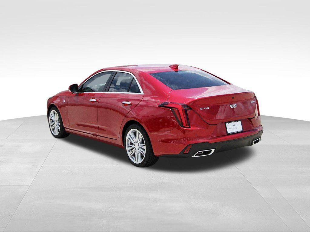 new 2025 Cadillac CT4 car, priced at $46,365