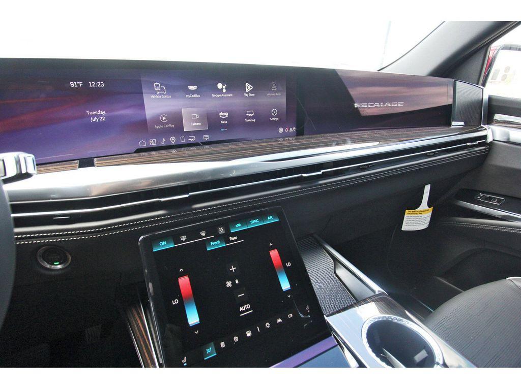 new 2025 Cadillac Escalade car, priced at $103,720