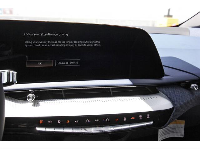 new 2025 Cadillac OPTIQ car, priced at $63,394